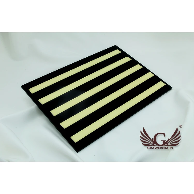 COMPANY SIGN with EMBOSSED LOGO - colorful - SZ078 - dimensions 360x250mm