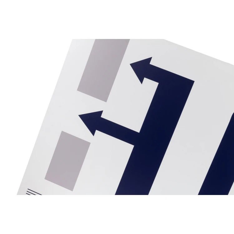 Information Sign DIBOND MAT white 3mm - UV print - size 800x550mm - SZUV027