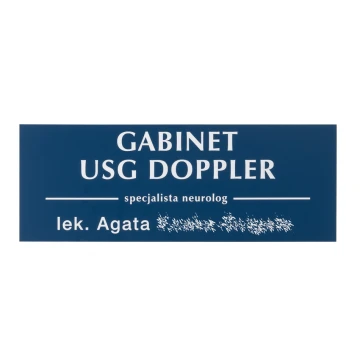 Engraved Information Sign - Blue Engraving Laminate - SZ141 - Size 400x150mm