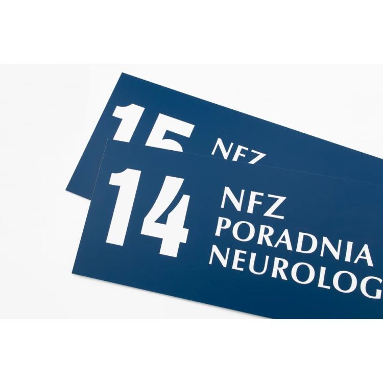 Engraved Information Sign - Blue Engraving Laminate - SZ141 - Size 400x150mm