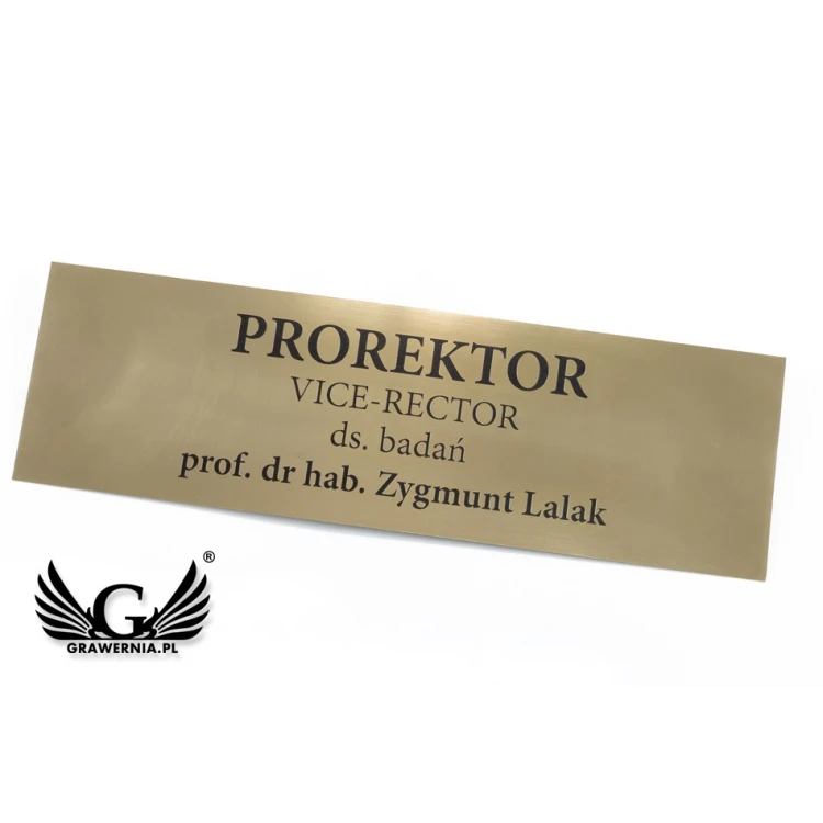 Brass Information Plaque - Polished, CNC Engraved Blackened - SZ134 - Size 430x130mm