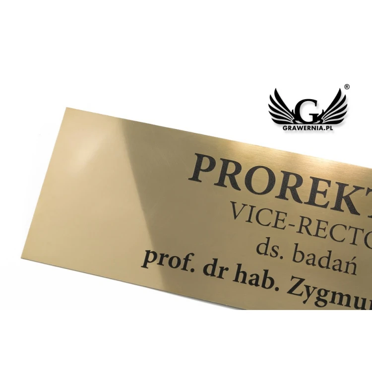 Brass Information Plaque - Polished, CNC Engraved Blackened - SZ134 - Size 430x130mm