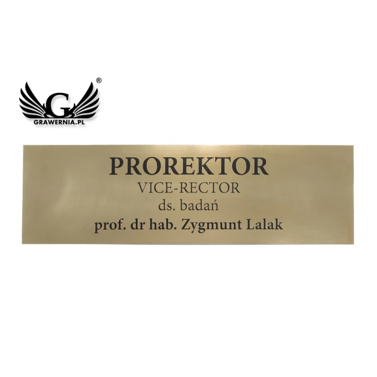 Brass Information Plaque - Polished, CNC Engraved Blackened - SZ134 - Size 430x130mm