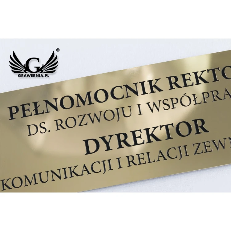 Brass Information Plaque - Polished, CNC Engraved Blackened - SZ134 - Size 430x130mm