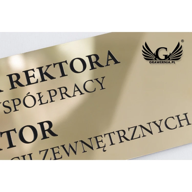 Brass Information Plaque - Polished, CNC Engraved Blackened - SZ134 - Size 430x130mm