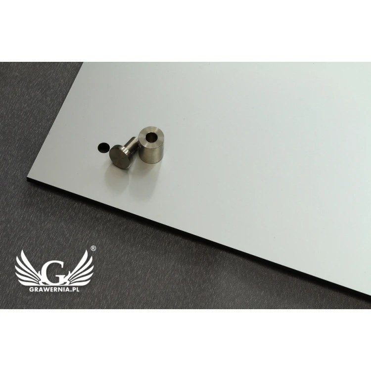 LAW OFFICE SIGN - silver laminate - SZ075 - size 800x440mm