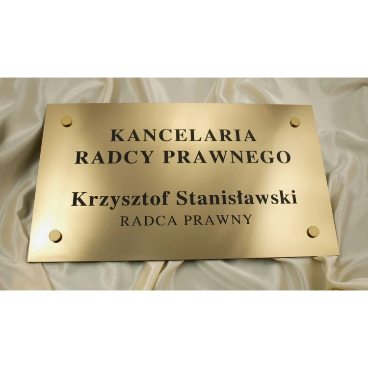 LEGAL ADVISOR'S OFFICE SIGN - SZ018 - size 480x280mm