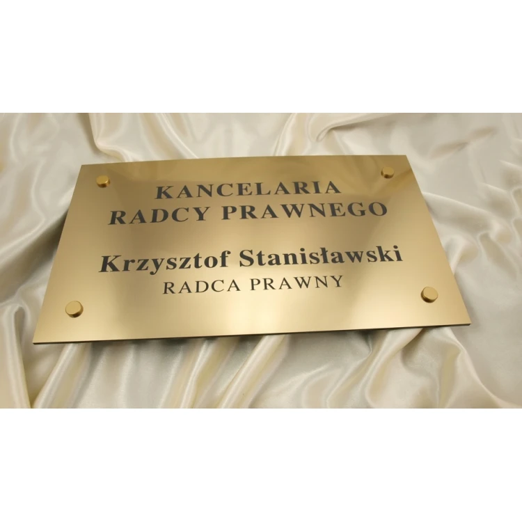 LEGAL ADVISOR'S OFFICE SIGN - SZ018 - size 480x280mm