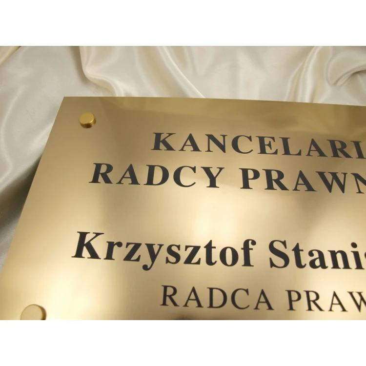 LEGAL ADVISOR'S OFFICE SIGN - SZ018 - size 480x280mm