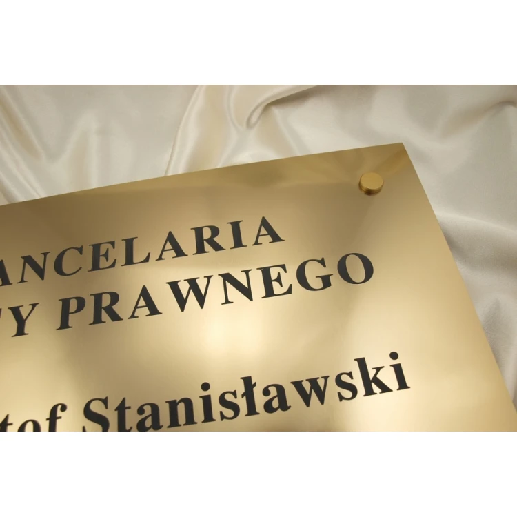 LEGAL ADVISOR'S OFFICE SIGN - SZ018 - size 480x280mm