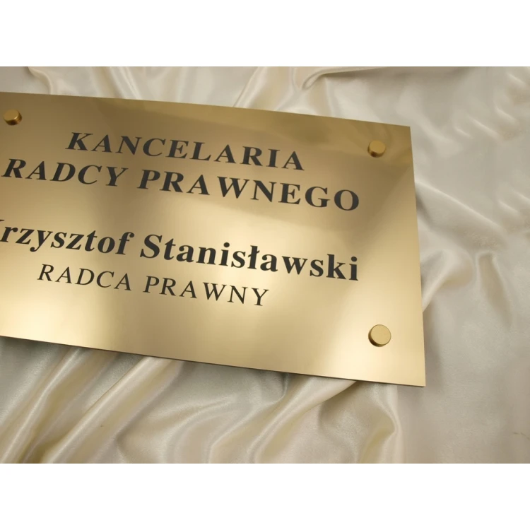 LEGAL ADVISOR'S OFFICE SIGN - SZ018 - size 480x280mm