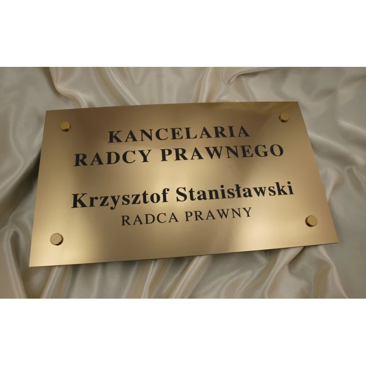 LEGAL ADVISOR'S OFFICE SIGN - SZ018 - size 480x280mm