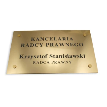LEGAL ADVISOR'S OFFICE SIGN - SZ018 - size 480x280mm