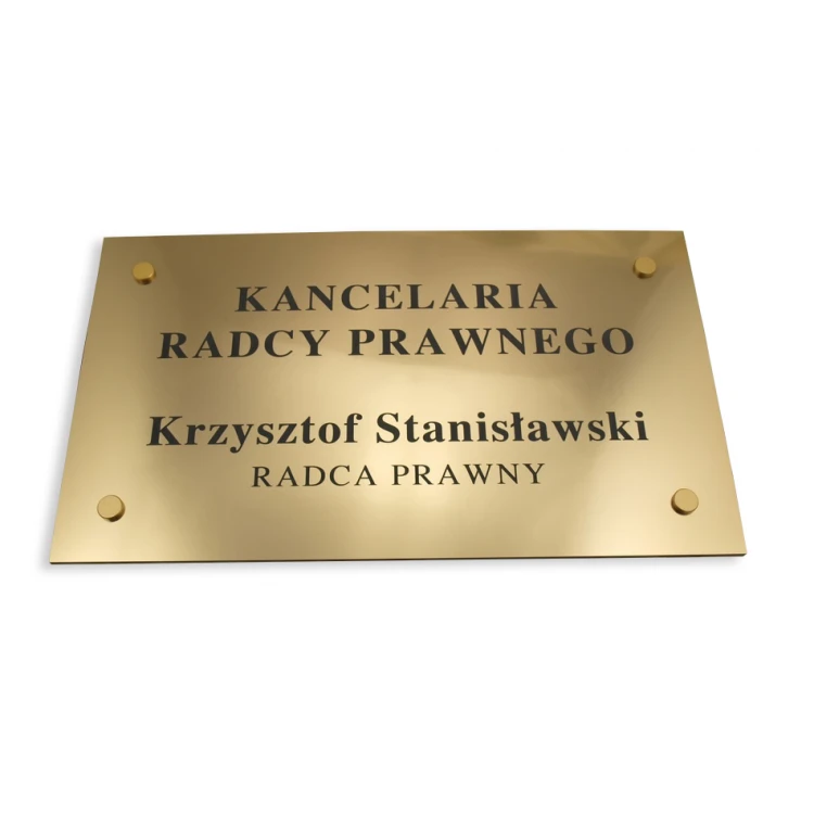 LEGAL ADVISOR'S OFFICE SIGN - SZ018 - size 480x280mm