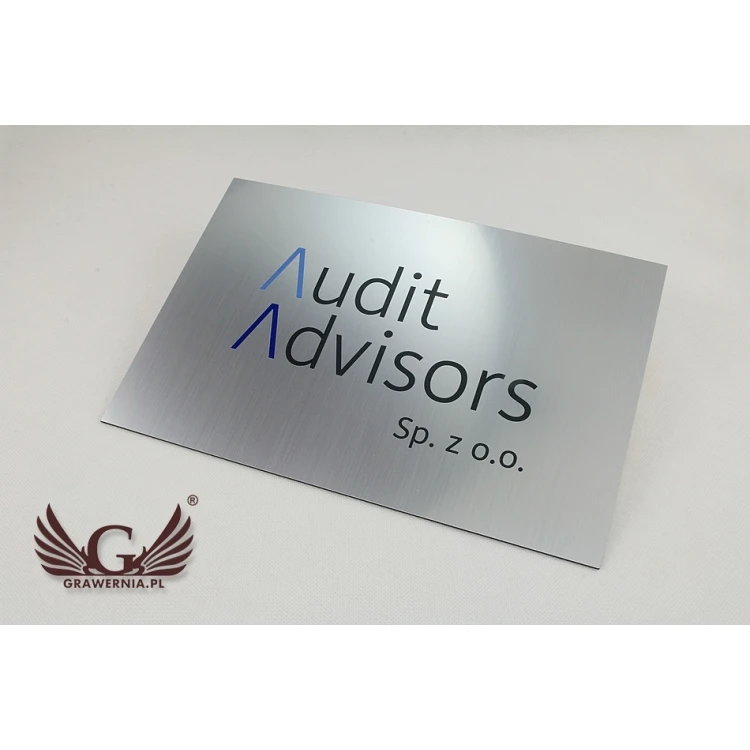 COLORED SIGN - ENGRAVING LAMINATE thickness 1.6mm - dimensions 200x150mm - UV PRINTING - SZUV001