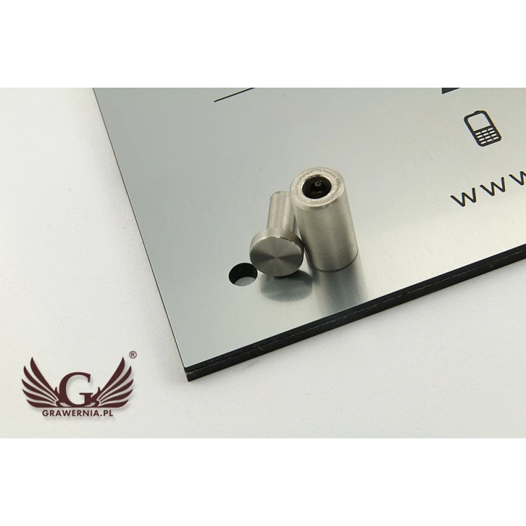 INFORMATION BOARD - ENGRAVING LAMINATE - size 275x250mm - UV PRINTING - SZUV004