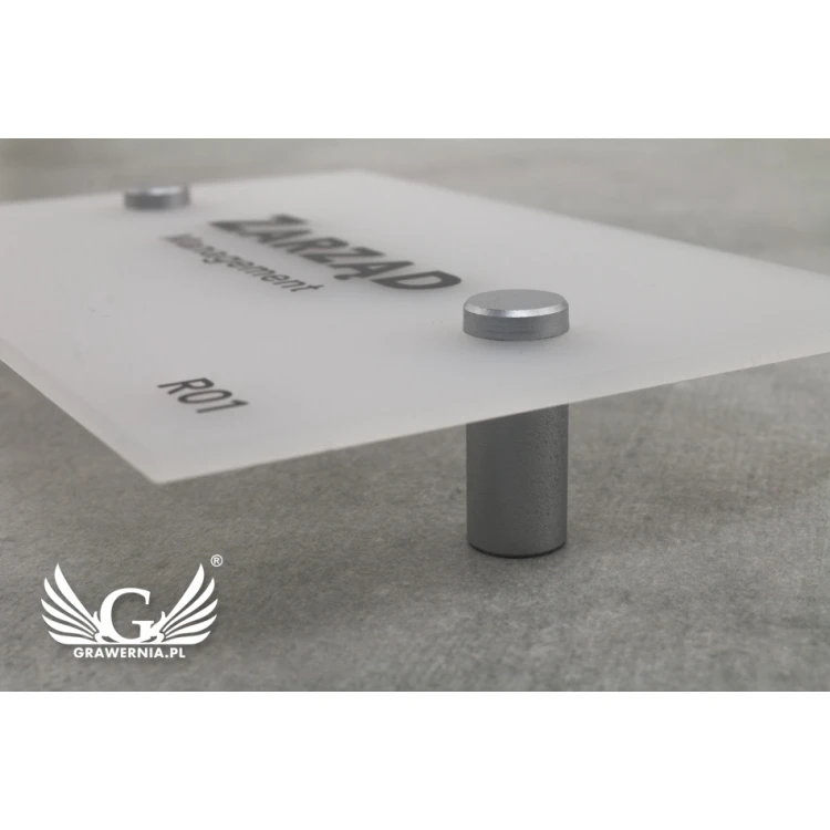 Frosted Small Plaque - size 100x150mm - SPD018