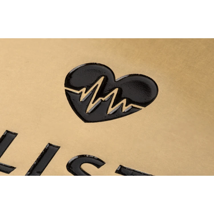 Engraved PREMIUM Brass Plaque on Exotic Wood Base - CNC Engraving, Blackened, Lacquered - Size 340x240mm - TAB343