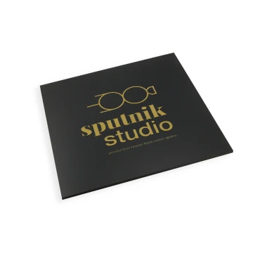Door or Wall Plaque - Black Matte Engraving Laminate Exterior - SZ097 - Size 300x300mm