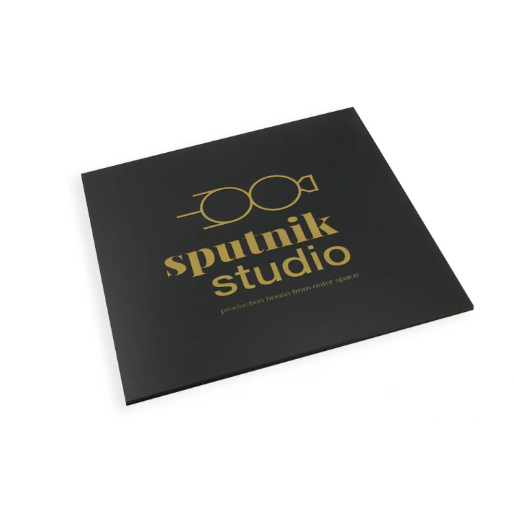 Door or Wall Plaque - Black Matte Engraving Laminate Exterior - SZ097 - Size 300x300mm