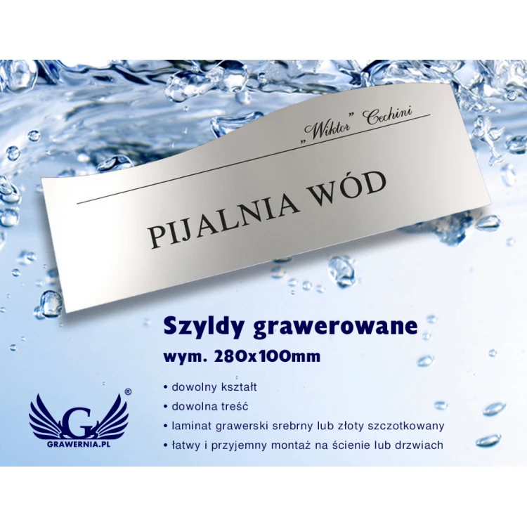 Door Sign - SZ006 - Size 280x100mm