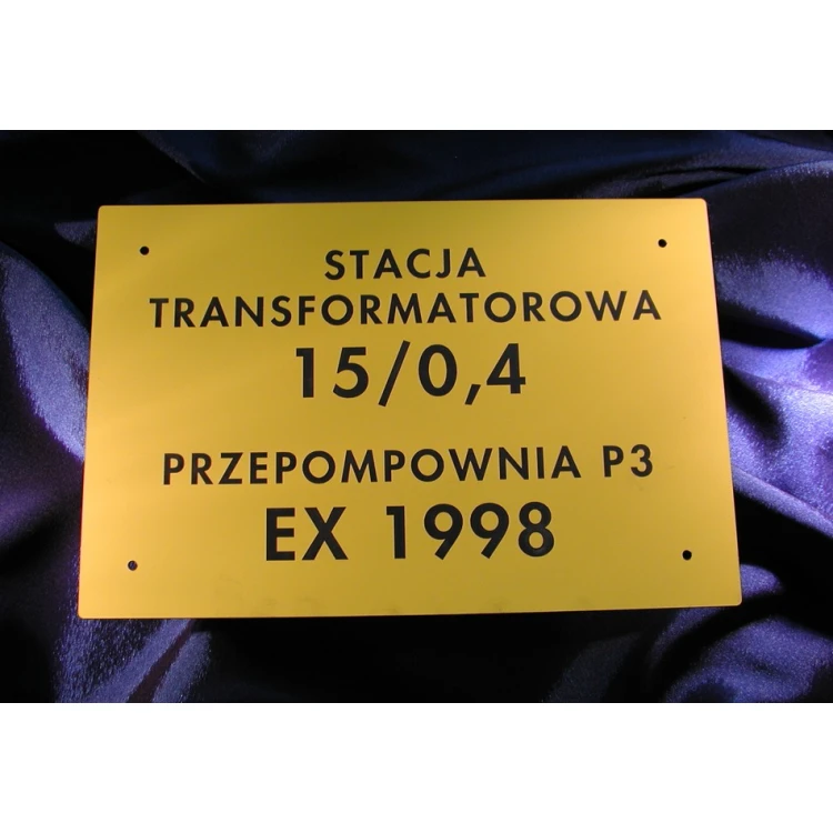 External Sign - size 300x200mm