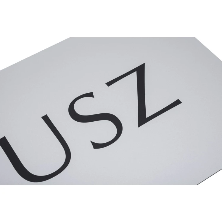 Notary Sign - DIBOND MAT silver 3mm - UV print - dim. 900x300mm - SZUV030