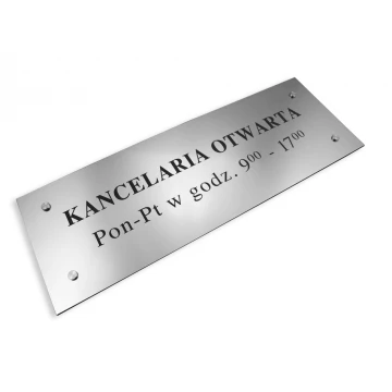 NOTARY SIGN - office open - SZ020 - dim. 500x175mm