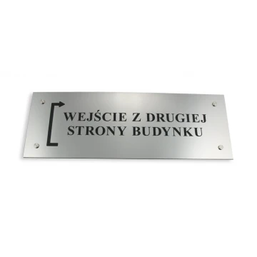 NOTARY SIGN - office entrance - SZ024 - dim. 500x175mm