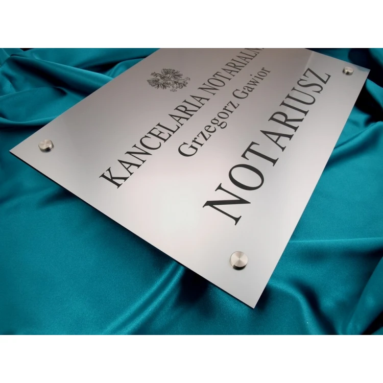 NOTARY SIGN - main sign - SZ015 - size 500x350mm