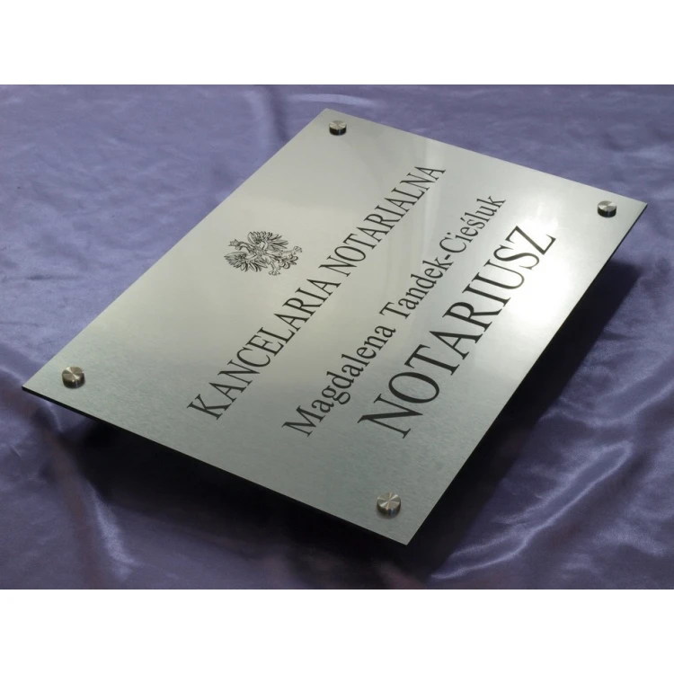 NOTARY SIGN - main sign - SZ015 - size 500x350mm