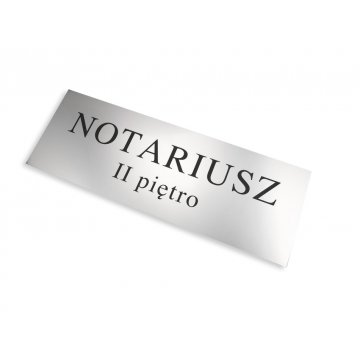 NOTARY SIGN - with the inscription NOTARY - SZ021 - dim. 500x175mm
