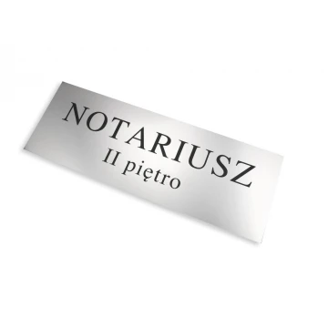 NOTARY SIGN - with the inscription NOTARY - SZ021 - dim. 500x175mm