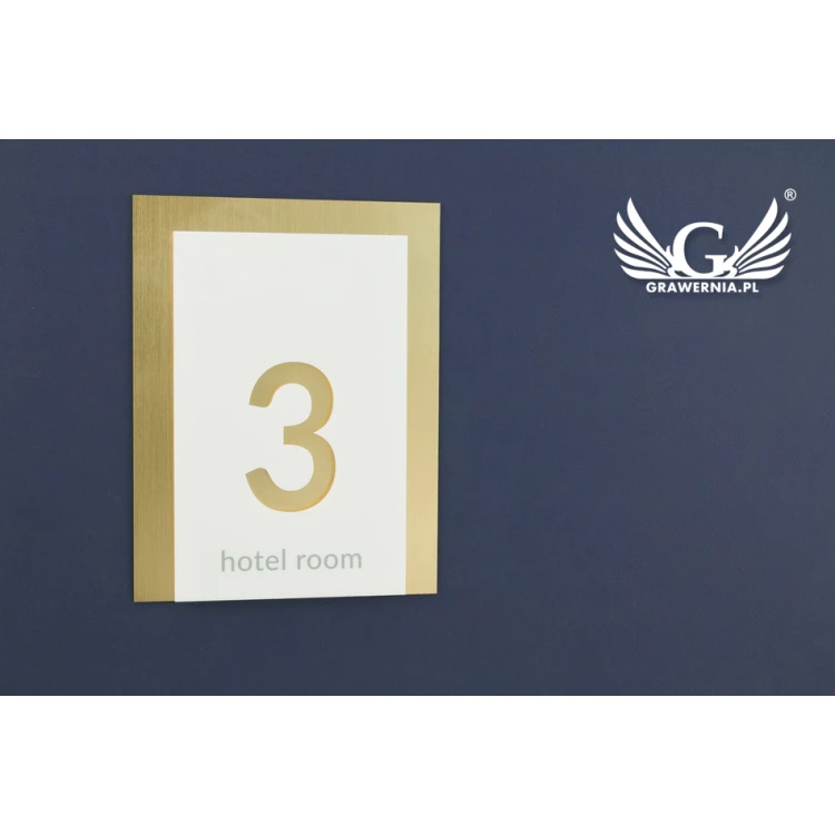 Door Sign - size 150x195mm - SPD005