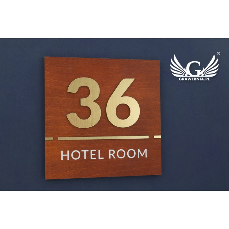 Door Sign - size 155x155mm - SPD007