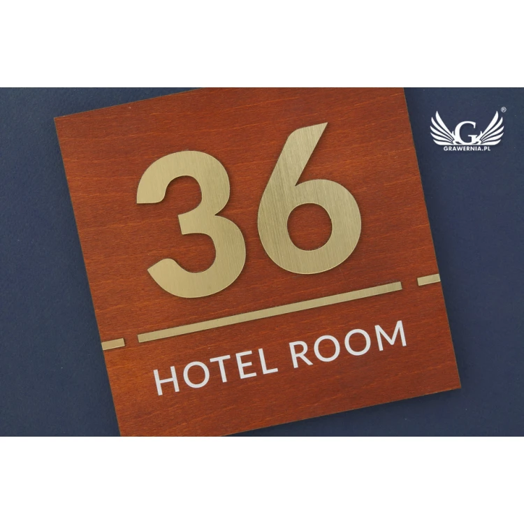 Door Sign - size 155x155mm - SPD007