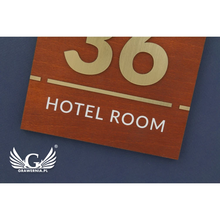 Door Sign - size 155x155mm - SPD007