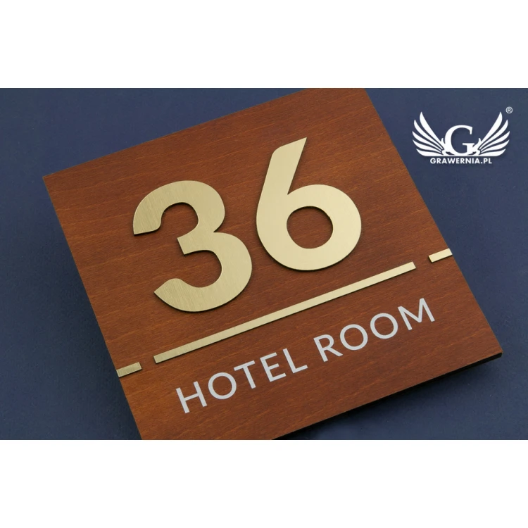 Door Sign - size 155x155mm - SPD007