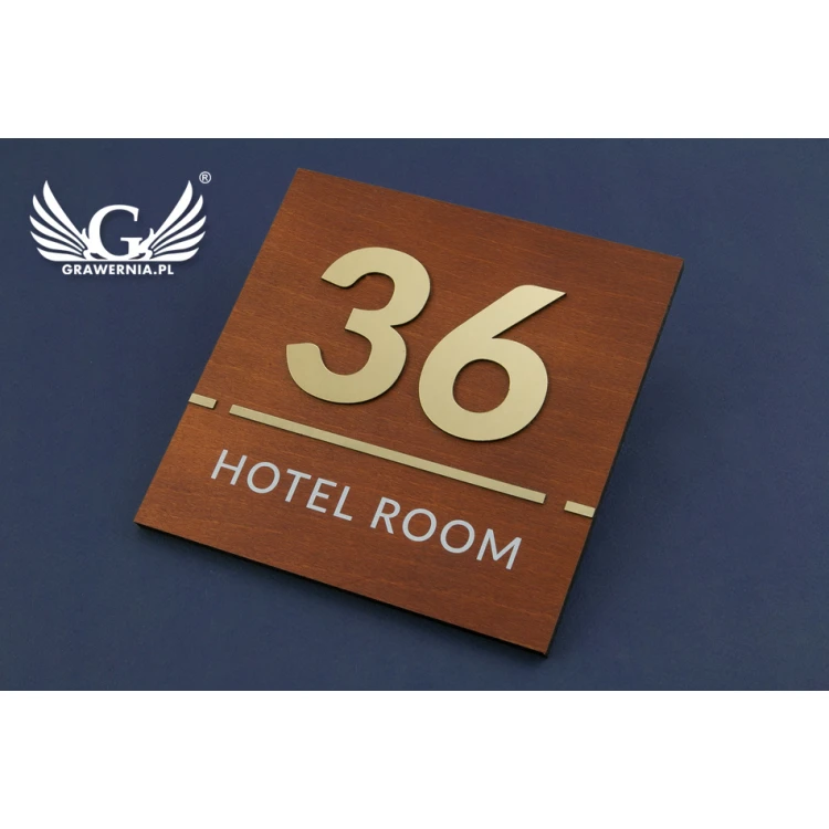 Door Sign - size 155x155mm - SPD007