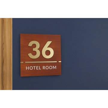 Door Sign - size 155x155mm - SPD007