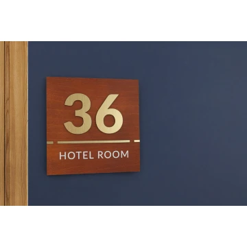Door Sign - size 155x155mm - SPD007