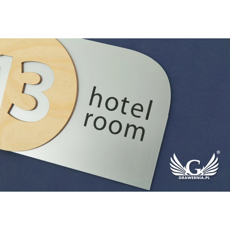 Door Sign - size 189x109mm - SPD008