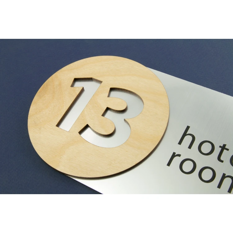 Door Sign - size 189x109mm - SPD008