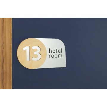 Door Sign - size 189x109mm - SPD008