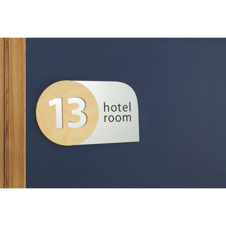 Door Sign - size 189x109mm - SPD008