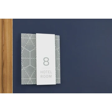Door Sign - size 190x150mm - SPD004