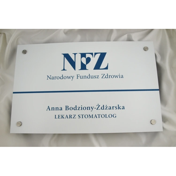 DENTIST'S SIGN - main sign - SZ040 - size 550x350mm