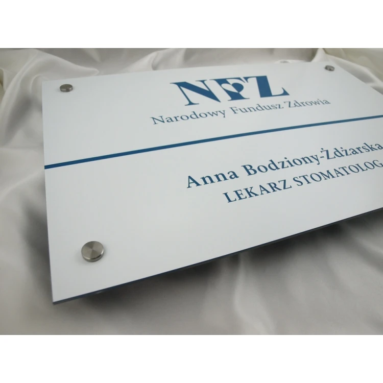 DENTIST'S SIGN - main sign - SZ040 - size 550x350mm