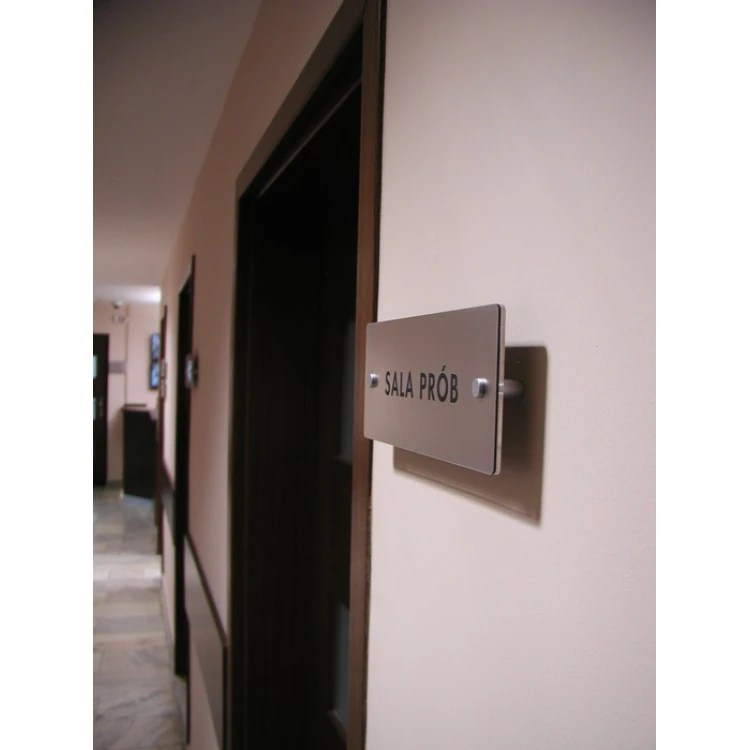 PLAQUE with SPACERS - size 250x100mm