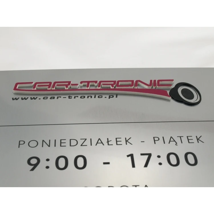 Plaque with Raised Lettering - SZ010 - Size 275x250mm